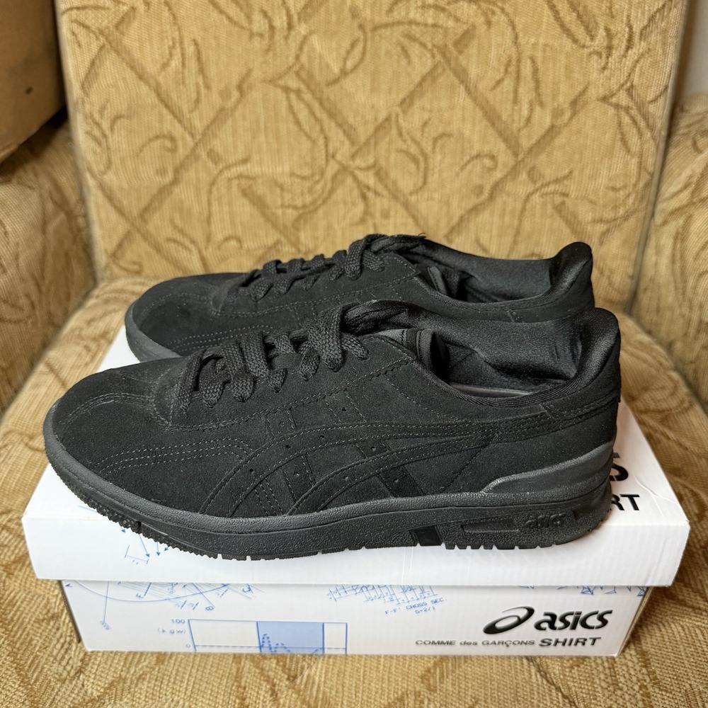 Comme‎ Des Garçons SHIRT x Vic NBD 'Black' Asics Women's Size 7.5 Men's 6 VNDS!